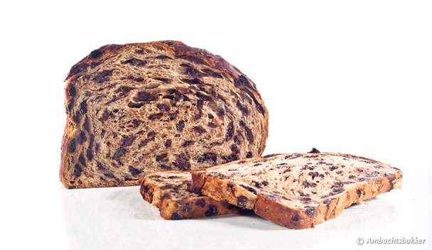 Krentenbrood per 5 verpakt