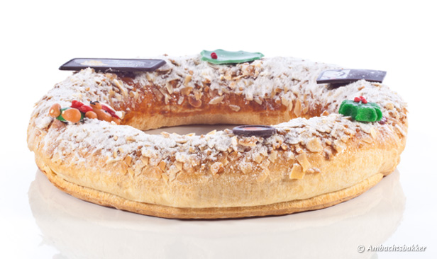 Roomboter amandel Kerstkrans